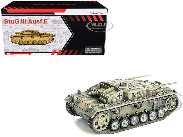Germany StuG.III Ausf.E Tank Kampfgruppe Schill Slovakia (1944) NEO Dragon Armor Series 1/72 Plastic Model by Dragon Models