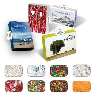 1000 Custom Advertising Mint, Candy, or Gum Box - Resealable