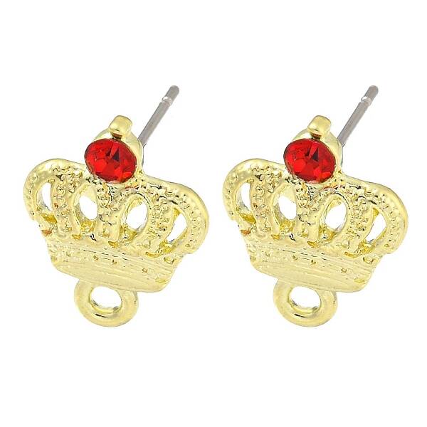 Rack Plating Alloy Stud Earring Finding