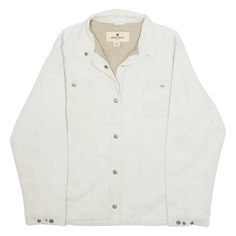 WOOLRICH Womens Jacket Cream M