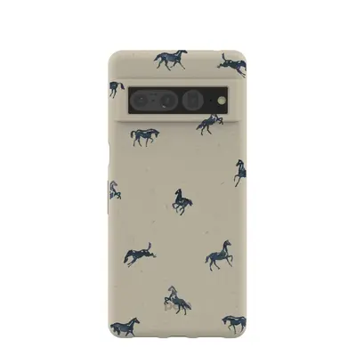 London Fog Mini Horses Google Pixel 7 Pro Case