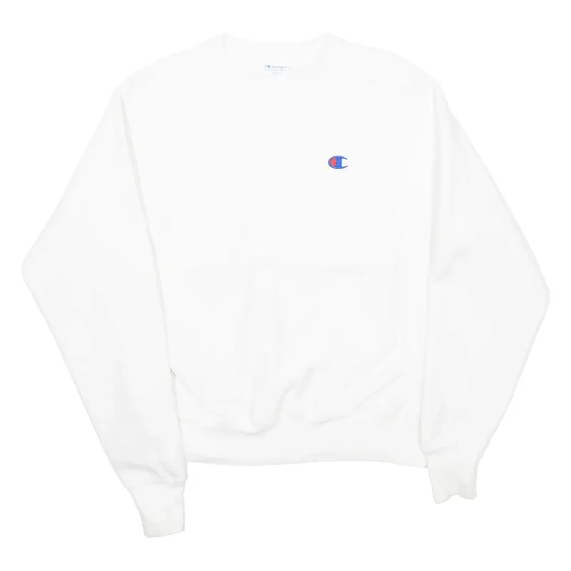 CHAMPION REVERSE WEAVE Mens Sweatshirt White S