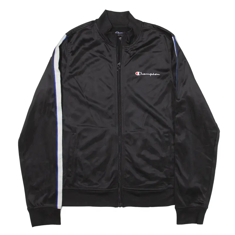 CHAMPION Track Jacket Black Girls XL