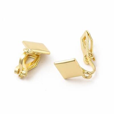 Alloy Clip-on Earring Findings