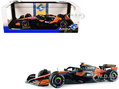 McLaren MCL39 #4 Lando Norris OKX Winner Formula One F1 Australian GP (2025) Competition Series 1/18 Diecast Model Car ...