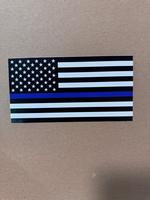 6 inch support flag decal