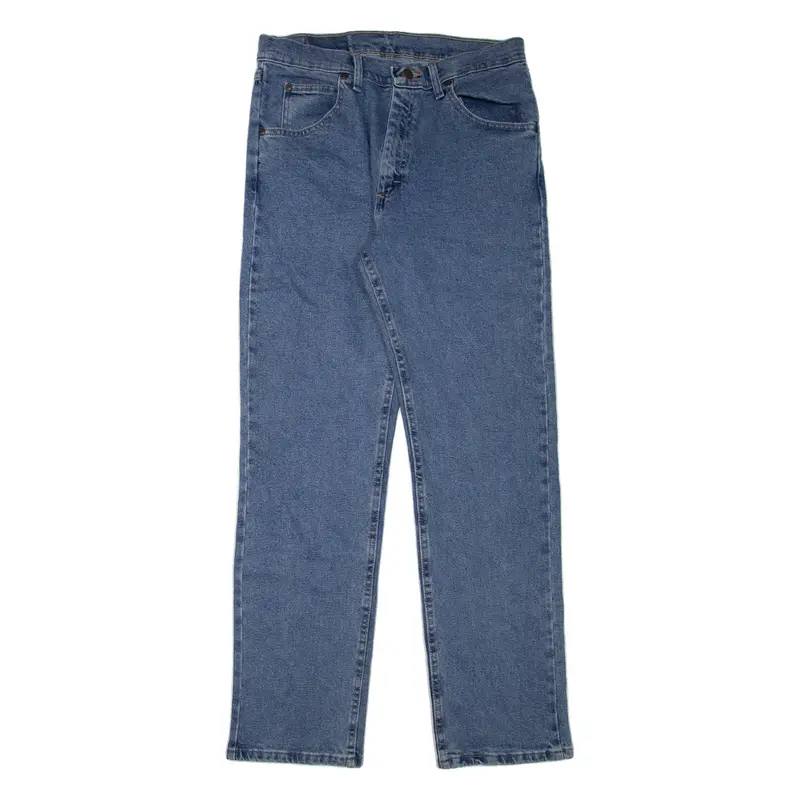 WRANGLER Mens Jeans Blue Regular Straight W32 L32