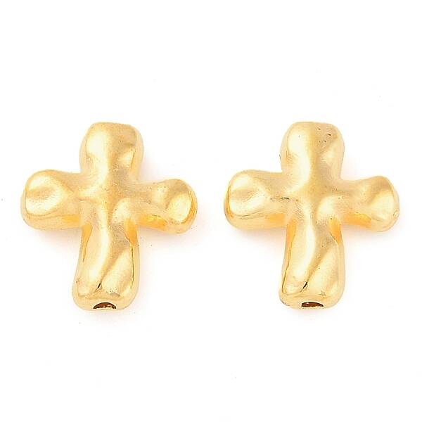 Alloy Cross Beads
