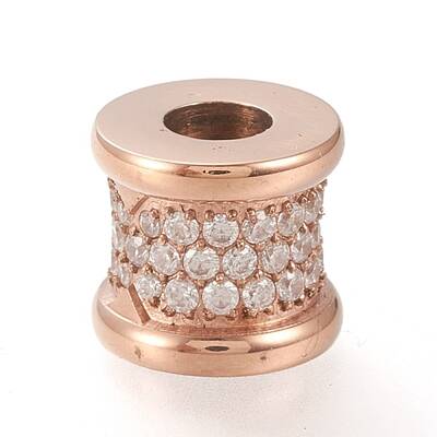 304 Stainless Steel European Beads