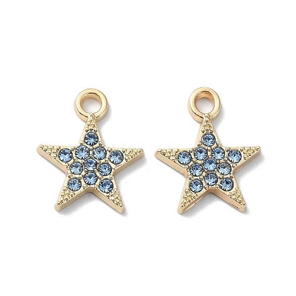 Alloy Rhinestone Pendants