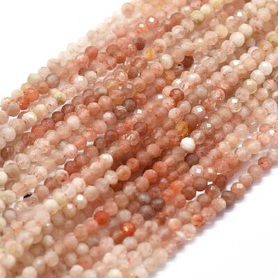 Natural Strawberry Quartz Beads Strands