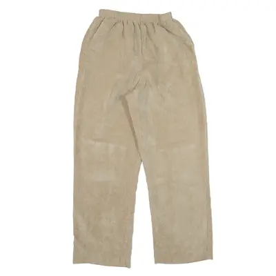 ALFRED DUNNER Corduroy Trousers Beige Loose Straight Womens W22 L27