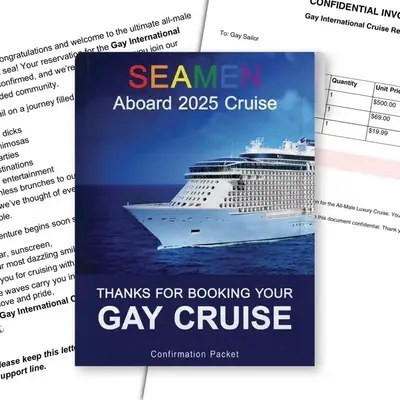 Gay Cruise Prank Mailer