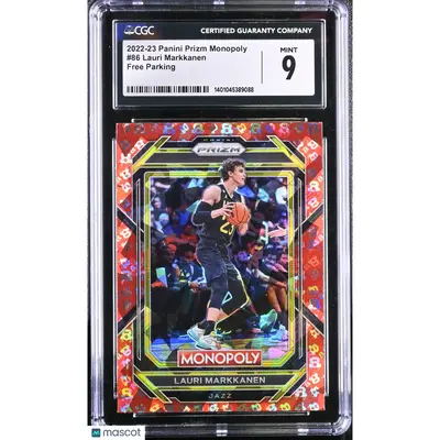 Lauri Markkanen CGC 2022 Prizm Monopoly #86 Free Parking Basketball 9