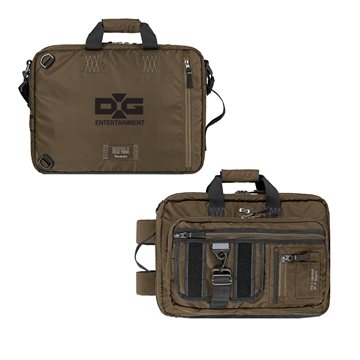 3 Custom Solo NY Zone Briefcase Backpack Hybrid - Parachute Nylon ...