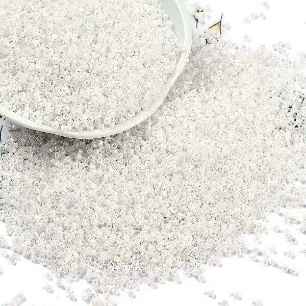 Opaque Colours Luster Glass Seed Beads