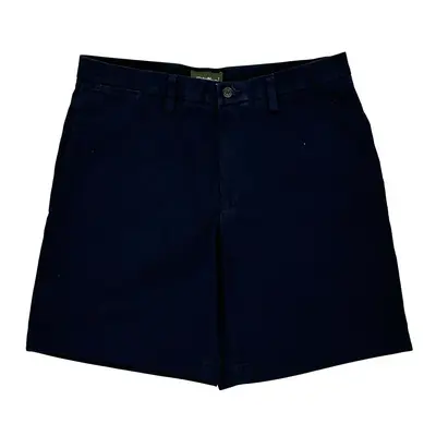 Eddie Bauer Chino Shorts - 35W 9L Navy Cotton