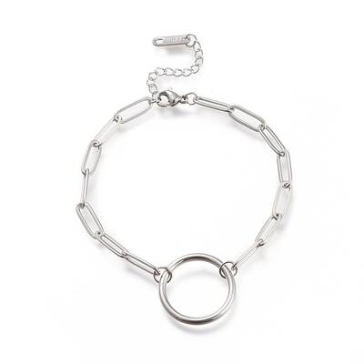 Tarnish Resistant 304 Stainless Steel Link Bracelets