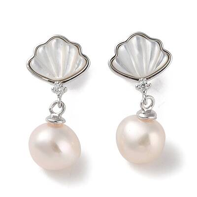 Anti-Tarnish Sterling Silver Stud Earrings