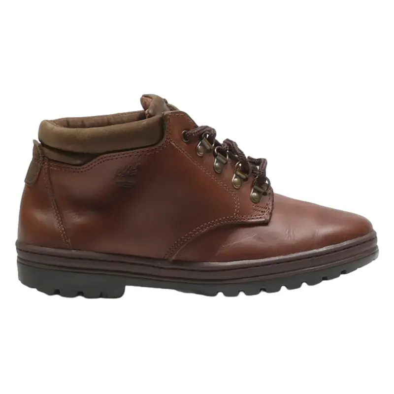 TIMBERLAND Chukka Boots Brown Leather Mens UK 8.5