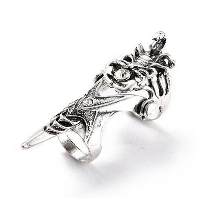 Alloy Rhinestones Finger Rings for Men