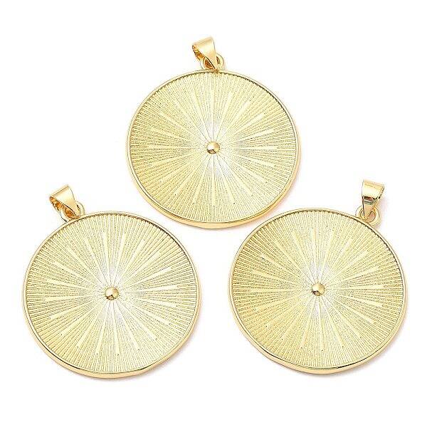 Rack Plating Brass Pendants