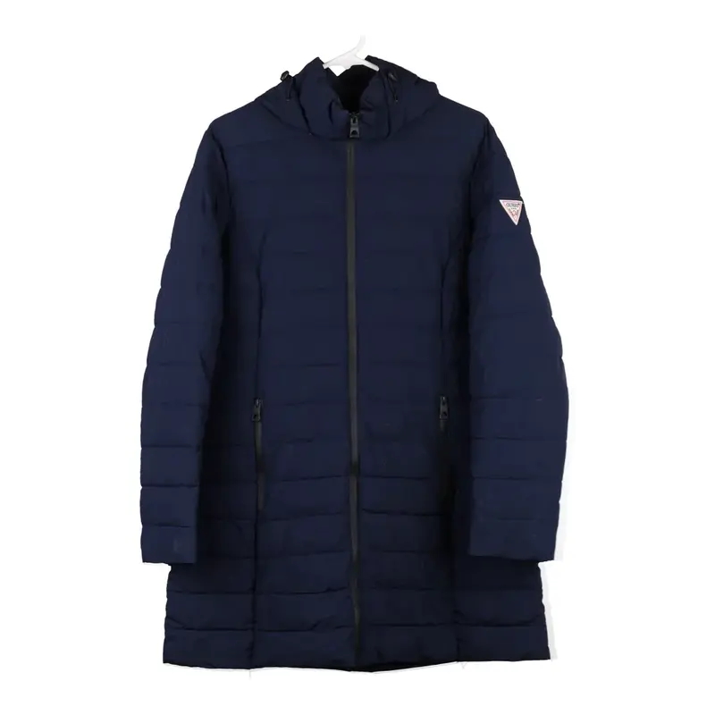 Guess Puffer - Large Navy Polyester Blend