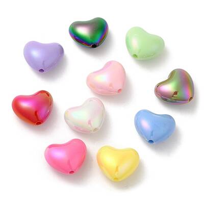 UV Plating Opaque Acrylic Beads