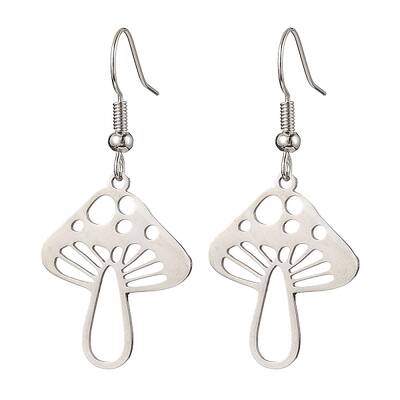 Non-Tarnish 304 Stainless Steel Dangle Earrings for Women