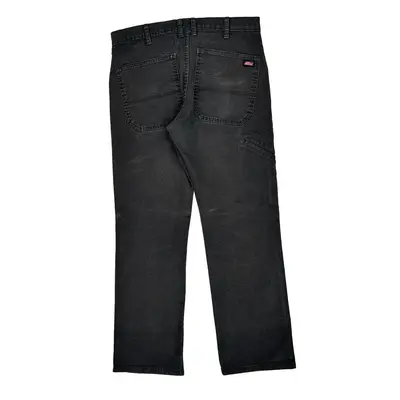 Dickies Trousers - 33W 29L Black Cotton Blend