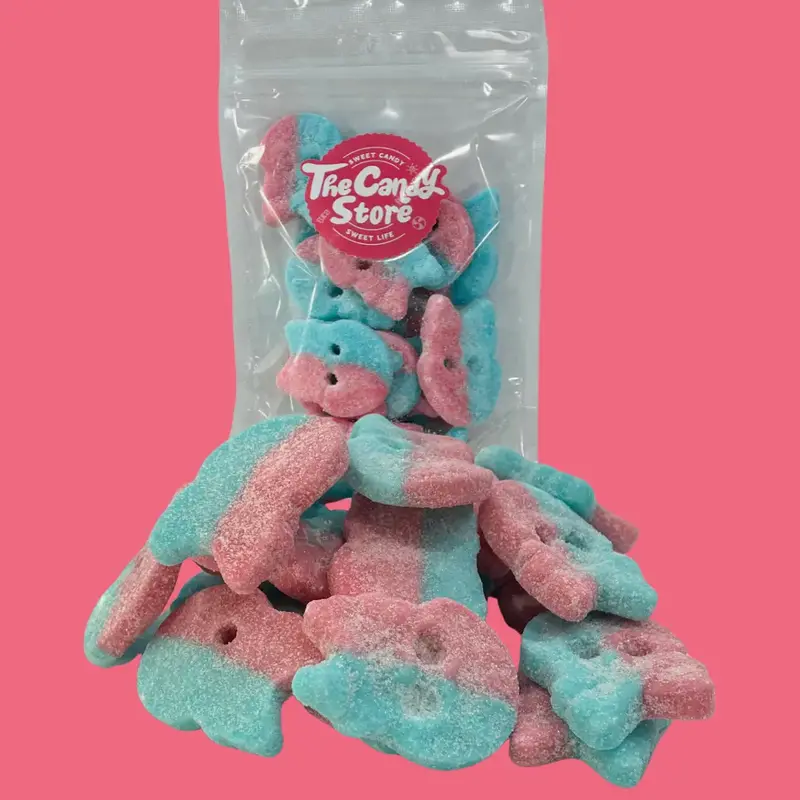 Bubs Dizzy Skull 8oz Pack - Swedish Candy, Sweet Chewy Snack