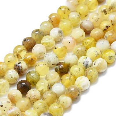 Natural Yellow Opal Beads Strands