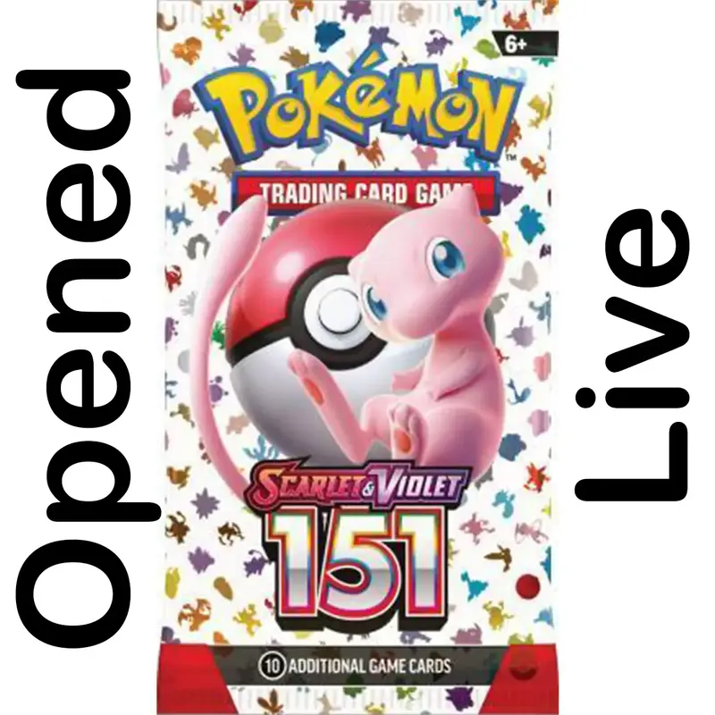 Live Pokemon English 151 (Booster Pack)