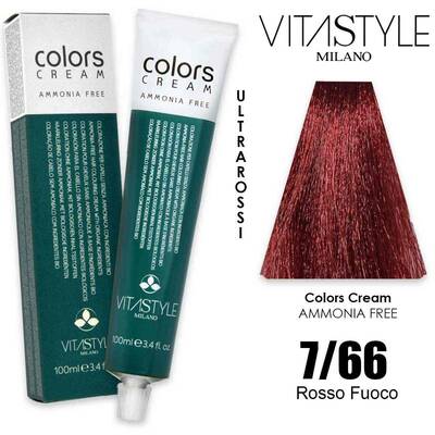 Vitastyle Colors Crema Senza Ammoniaca 100 Ml 7.66