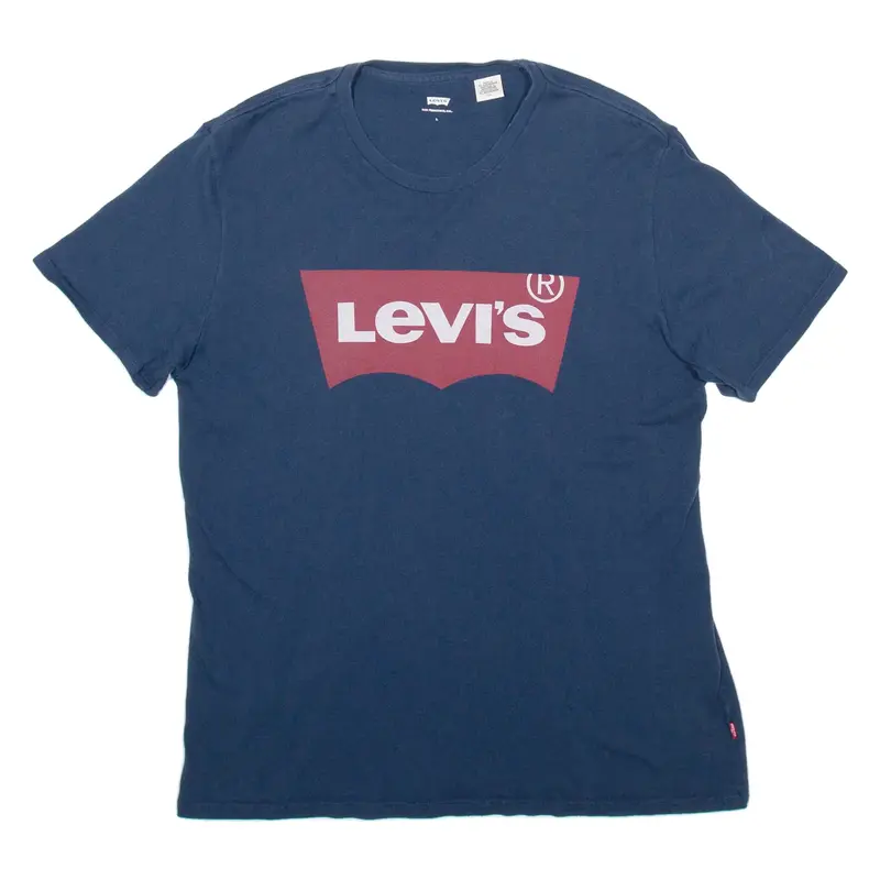 LEVI'S Mens T-Shirt Blue L