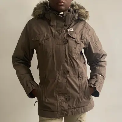 Helly Hansen Jacket - Medium Brown Polyester