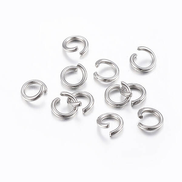Non-Tarnish 304 Stainless Steel Open Jump Rings