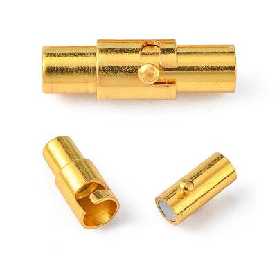 Brass Locking Tube Magnetic Clasps