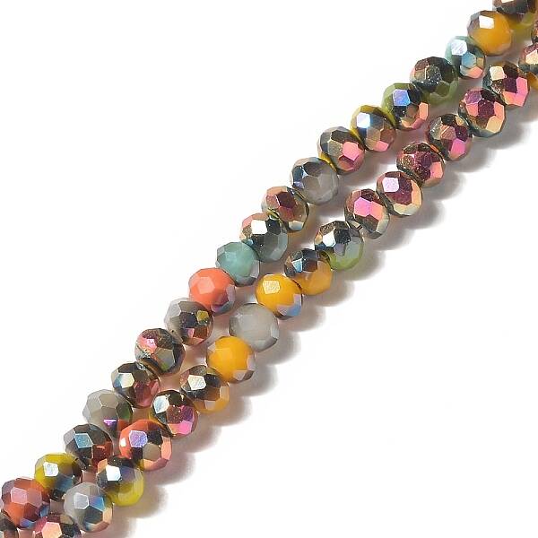 Electroplated Glass Beads Strands