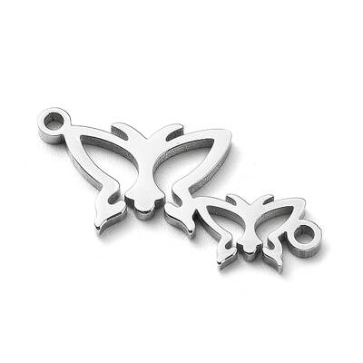 Non-Tarnish 304 Stainless Steel Connector Charms