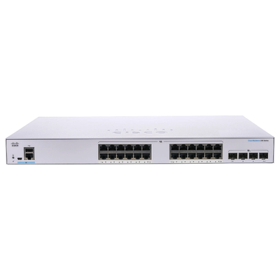 CBS250-24T-4X-BR Cisco 250 CBS250-24T-4X 24-Port PoE+ 4 SFP Switch
