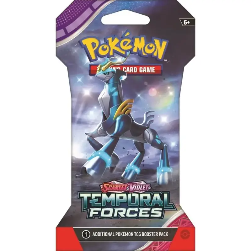 Pokemon TCG: Scarlet & Violet - Temporal Forces Sleeved Booster Pack
