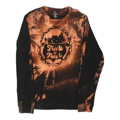 George Halloween Long Sleeve T-Shirt - Large Black Cotton