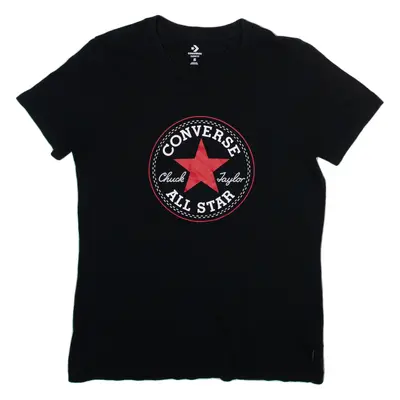CONVERSE Mens T-Shirt Black S