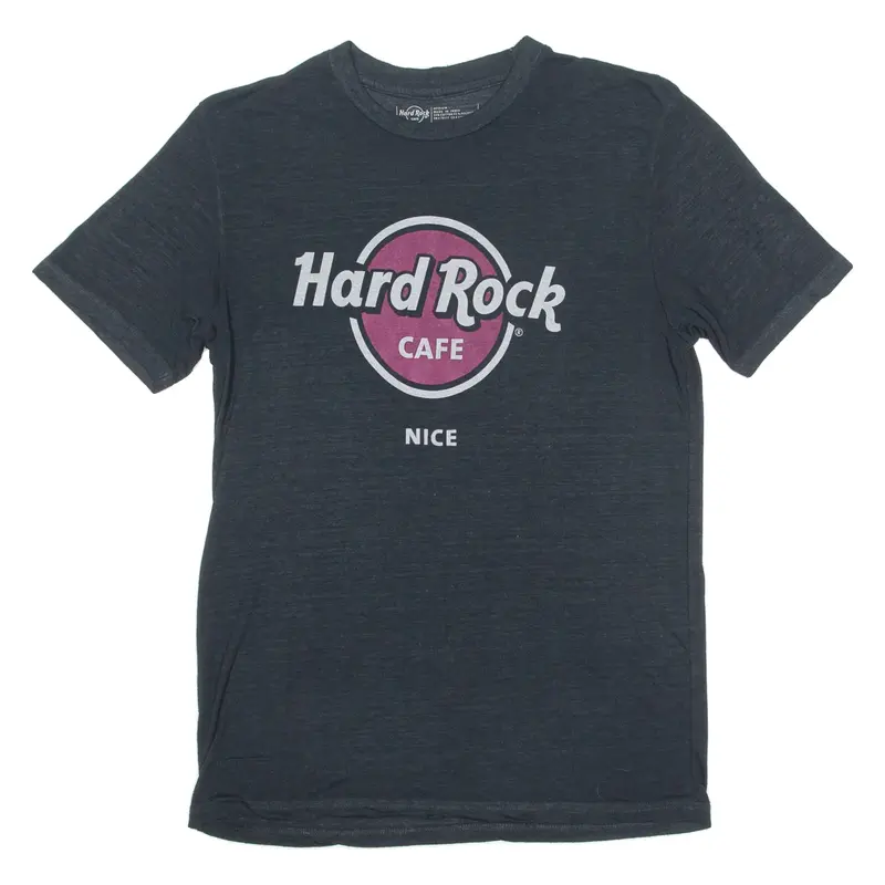HARD ROCK CAFE Nice Mens T-Shirt Black Crew Neck M
