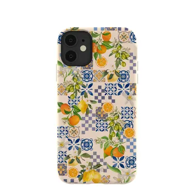 Seashell Amalfi Fruits iPhone 11 Case