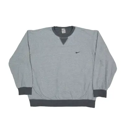 NIKE Sweatshirt Grey Mens XL