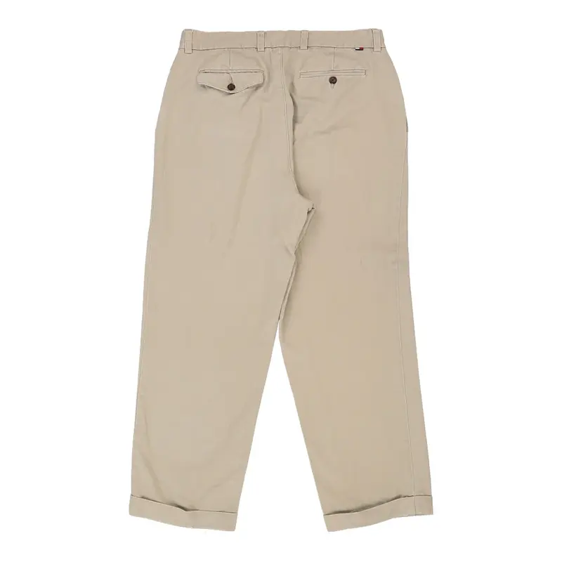 Tommy Hilfiger Chinos - 35W 29L Beige Cotton