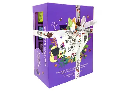 English Tea Shop Collezione Regalo Superfrutti Blu Bio 12 Piramidi