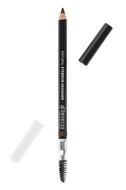 Benecos Natural Beauty Double Ended Eyebrow Pencil with Brush Brown 1.13g